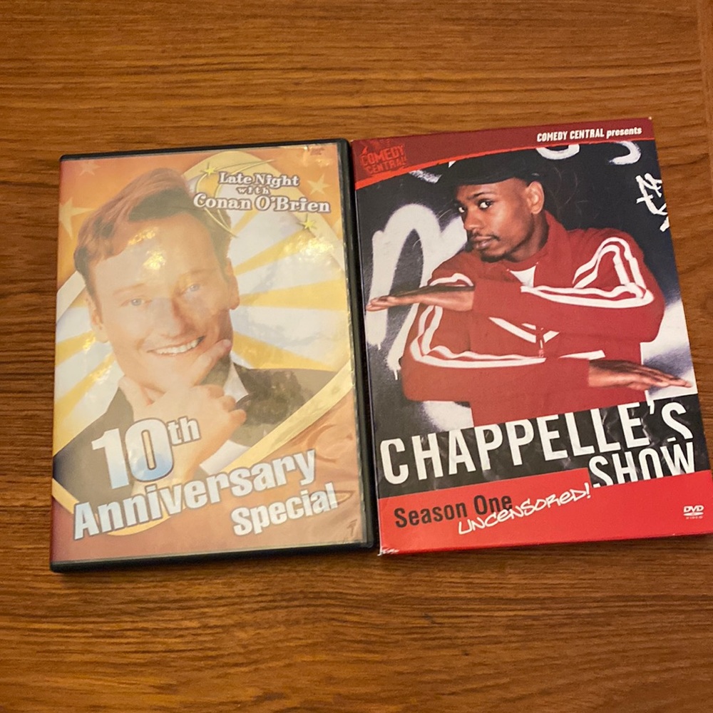 Chappelle’s Show Season 1 & Late night wt Conan O’Brian 10th Anniversary Special